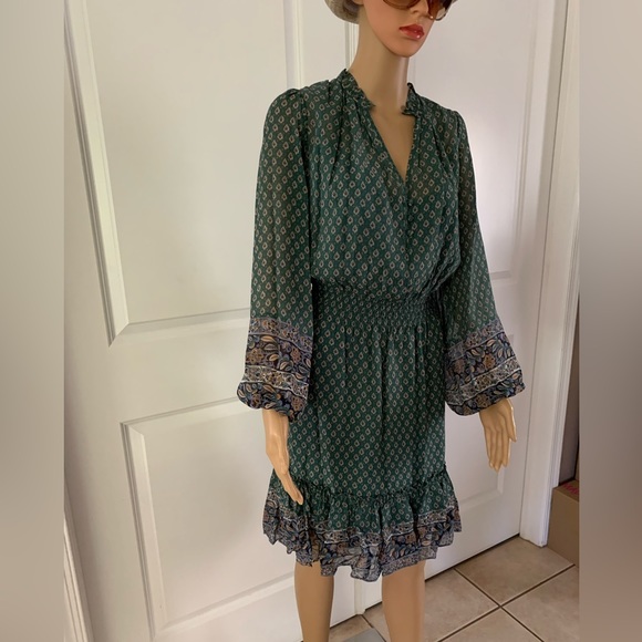 Veronica Beard Destiny print silk dress - Picture 11 of 17